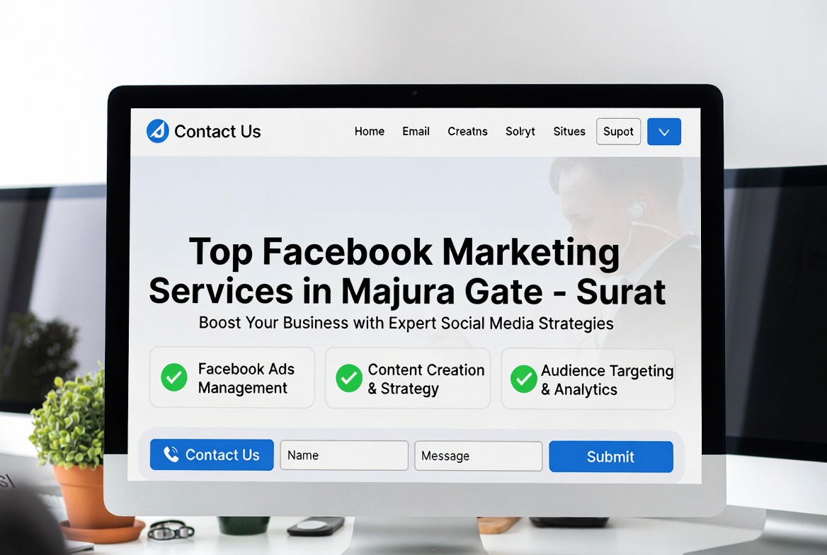 Top Facebook Marketing Services in Majura Gate - Surat